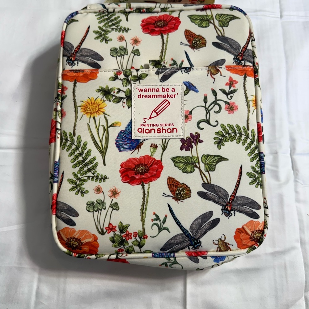 Floral Print Women's Bag - Multicolor